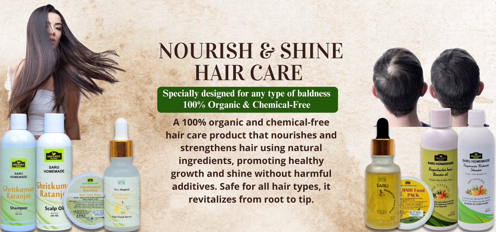 Nourish & Shine Hair Care 